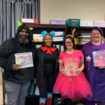Teachers and Principal Dressed up as storybook characters