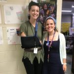 Teachers dressed for storybook character day